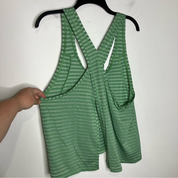 ZYIA active green nimbus tank top semi sheer women’s size XXL activewear running - Picture 5 of 8